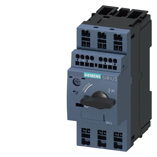 Circuit-breaker sz s00, for motor protection, class 10, a-rel. 0.9...1.25a, n-release16a, spring-l. connection standard sw. capacity w. transverse aux. switch 1NO+1NC