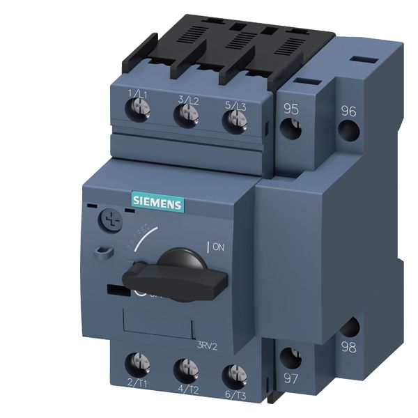 CIRCUIT-BREAKER SZ S00, FOR MOTOR PROTECTION, CLASS 10, W. OVERLOAD RELAY FUNCTION A-RELEASE 0.11...0.16A, N-RELEASE2.1A SCREW CONNECTION, STANDARD SW. CAPACITY