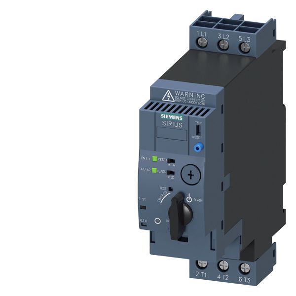 SIRIUS, COMPACT STARTER, DIRECT STARTER 690 V, 24 V AC/DC, 50 ... 60 HZ, 3 ... 12 A, IP20, CONNECTION MAIN CIRCUIT SCREW TERMINAL, CONNECTION AUXILIARY CIRCUITPLUGGABLE, WITHOUT TERMINALS
