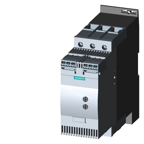 SIRIUS soft starter S2 63 A, 30 kW/400 V, 40 C 200-480 V AC, 24 V AC/DC spring-type terminals