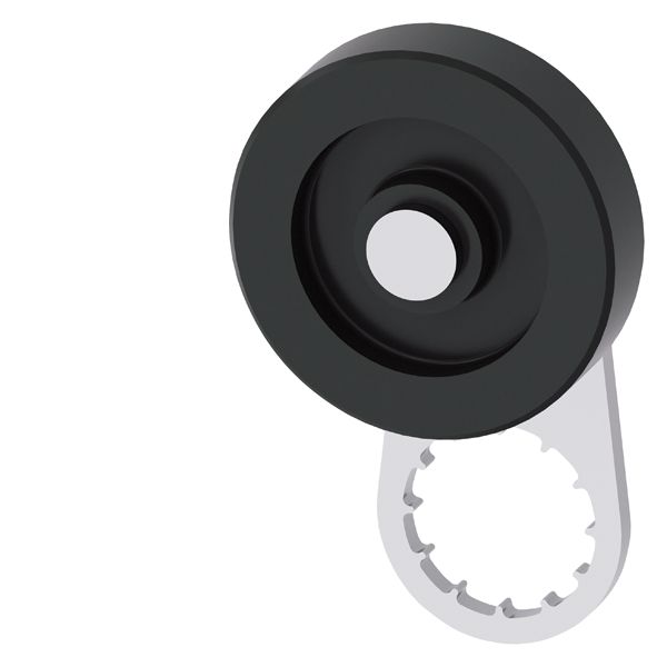 Twist lever for position switch 3SE51 metal lever 27 mm long, step 9 mm with plastic roller 30 mm