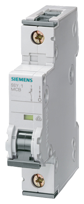 Product image for Siemens 5SY61106 5SY6 MCB, 1P,48
