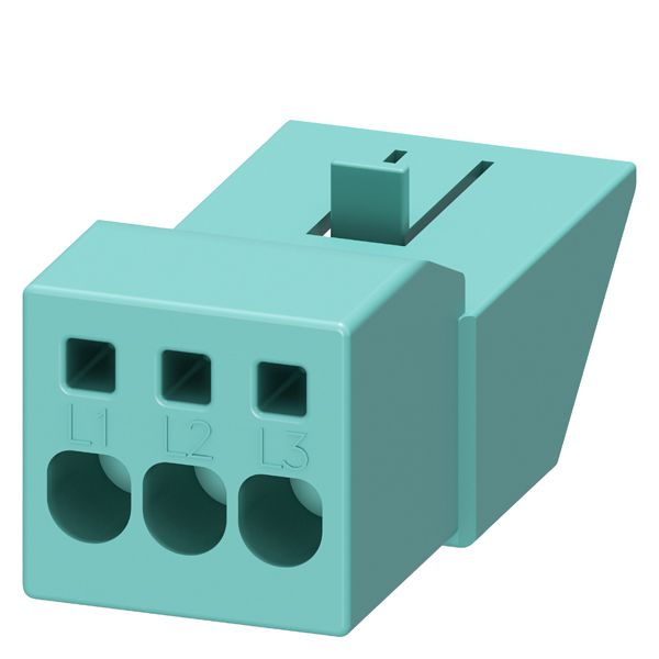 Terminal block for device infeed