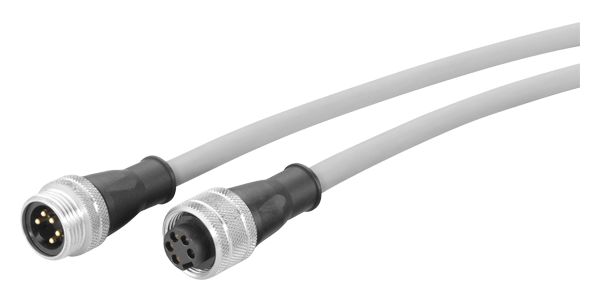 5-PIN, 3 M CABLE WITH 2 7/8 CONNECTORS, ET200, PREASSEMBLED FOR POWER SUPPLY OFSIMATIC NET, 7/8 CONN. CABLE