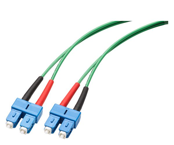 MM FO CORD SC/SC 50/125 PREASSEMBLED WITH 2X SC DUPLEX CONNECTORS LENGTH 1.0 M