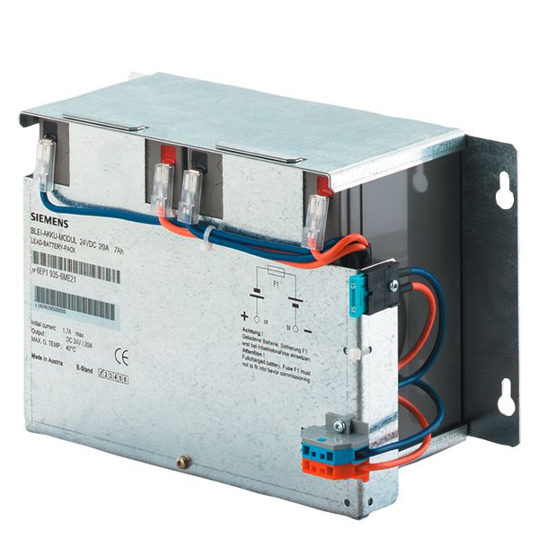 AND DC-USV-MODULE 40 SITOP POWER DC-USV-MODULE 15 LEAD ACID BATTERIES FOR MAINTENANCE FREE, SEALED MODULE 24 V/ 20 A/ 7 AH WITH SITOP POWER LEAD GEL BATTERY