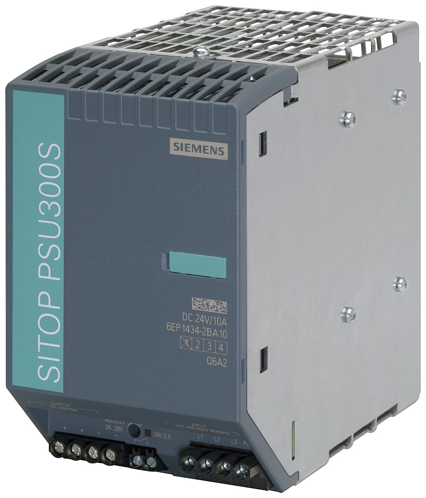 Product image for Siemens 6EP14342BA10 SITOP PSU300S,24VD