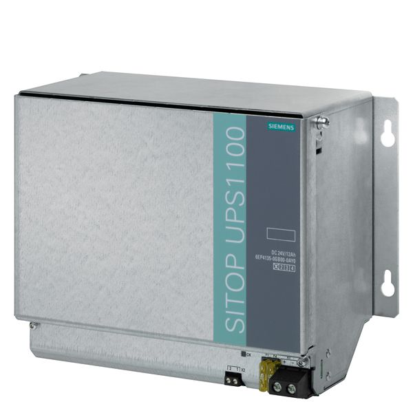 SITOP UPS1100 BATTERY MODULE WITH SERVICE- FREE SEALED LEAD BATTERIES FOR SITOPDC-UPS-MODULES 24 V 12 AH DC