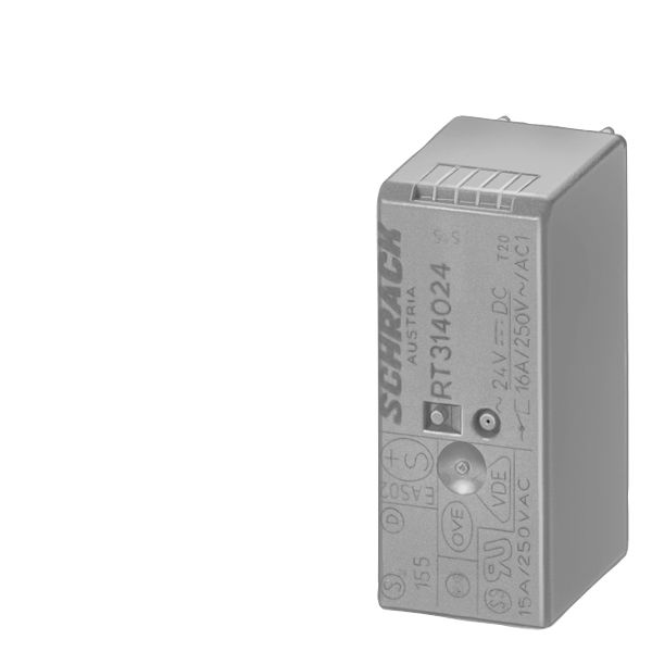 Plug-in relay 2 W, Width 15 mm, 230 V AC for LZS sockets