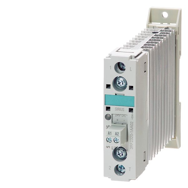 Semi-cond. contactor 3RF2,1-ph. AC51 20 a 40 deg. c 48-460 v / 4-30 V DC screw connection