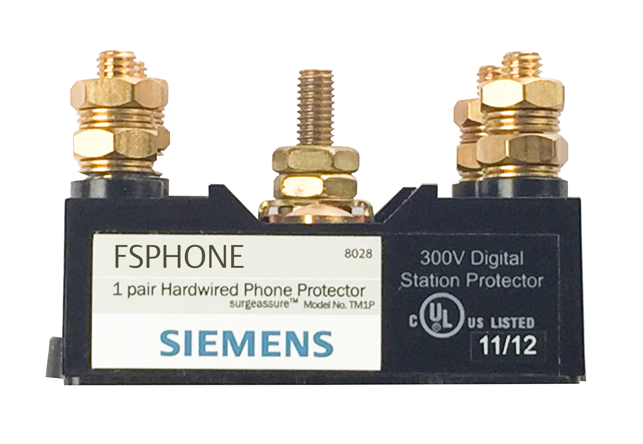 Product image for Siemens FSPHONE4X FIRSTSURGE PHONE CONN