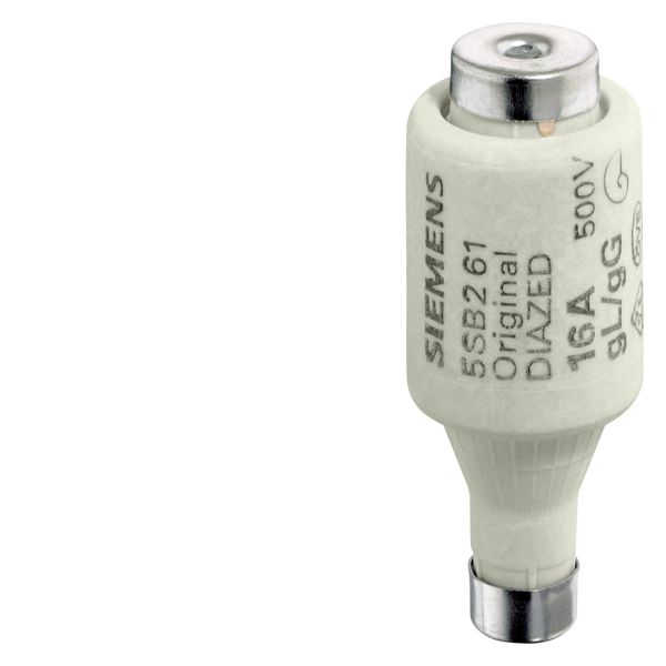 DIAZED FUSE LINK,6A,AC/DC,500V F.CABLE AND LINE PROTECTION DIAZED FUSE LINK 500V