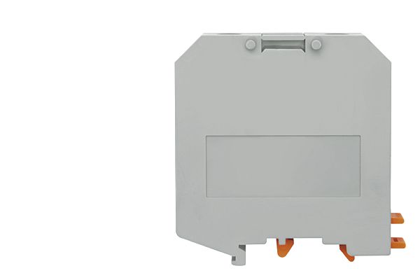 HIGH-CURRENT TERMINAL WITH SCREW CONNECTION, SECTION 25 - 50 MM2, AWG 6 - 1/0, WIDTH 20 MM, COLOR BLUE