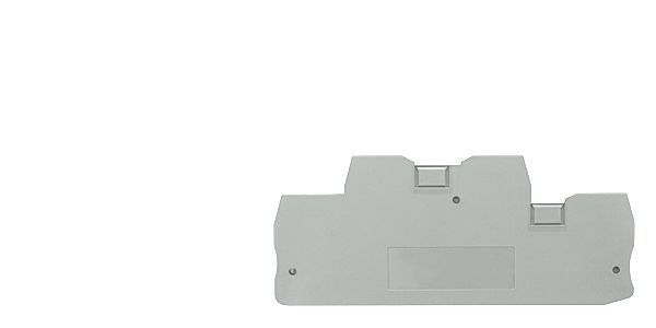 COVER, FOR TWO-TIER TERMINALS 1.5 MM2, COLOR GRAY
