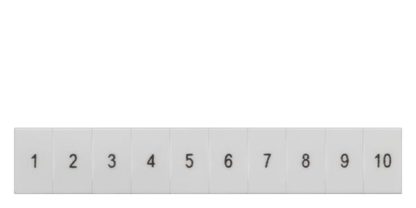 LABEL,HORIZPRINT 51- 60,FRNT,6.2MM,STRIP