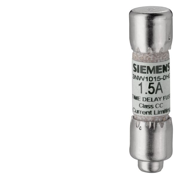 SENTRON, cylindrical fuse link, Class CC, 2,5 A, slow, Un AC 600 V