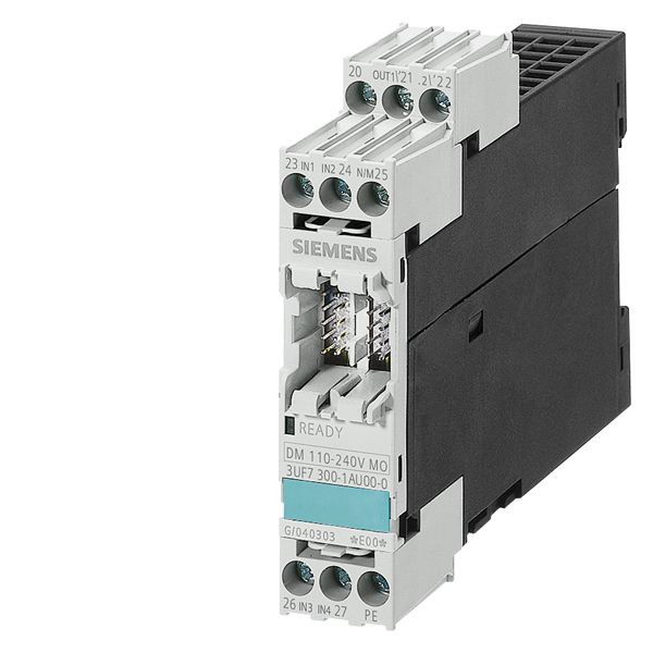 Bus bar connection overall width 145mm set current 63...630a current measuring module