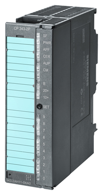 SIMATIC net, cp 343-2p communication processor for connecting SIMATIC s7-300 and et200m to as-interface configurable with step 7 accor. as-interface spec. v3.0