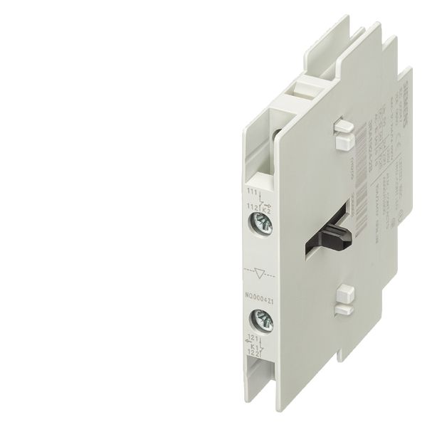 SIZE S0, S2, S3 AUXIL. CONT. EACH(1NC P. CONT.) LATERALLY FITTABLE WITH ONE FORREVERSING STARTER, MECHANICAL LOCKING DEVICE