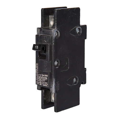 Siemens Low Voltage Molded Case Circuit Breakers General Purpose MCCBs are Circuit Protection Molded Case Circuit Breakers. 1-Pole circuit breaker type BQXD. Rated 120V (060A) (AIR 10 kA). Special features DIN Rail mounted, Line and load side lugs included..