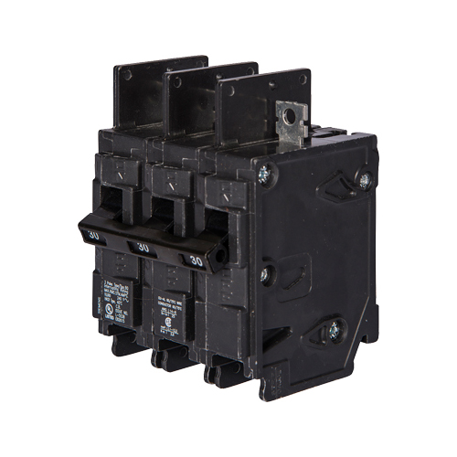 Siemens Low Voltage Molded Case Circuit Breakers General Purpose MCCBs are Circuit Protection Molded Case Circuit Breakers. 3-Pole Common-Trip circuit breaker type BQ. Rated 240V (090A) (AIR 10 kA). Special features Load side lugs are included.