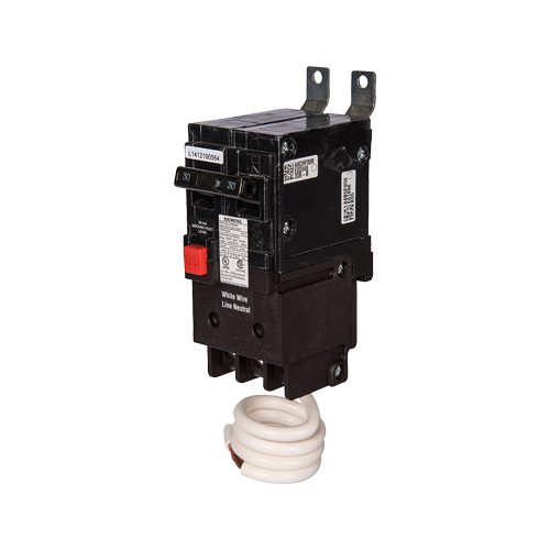 Siemens Low Voltage Molded Case Circuit Breakers Panelboard Mounting 240V GFCI Circuit Breakers - 2-Pole, GFCI - BLEH, 22KAIC, 120/240VAC are Circuit Protection Molded Case Circuit Breakers. Sub Brand N/A Type BL Special Features N/A Application Electrical Distribution Standard UL 489 Voltage Rating 120/240V Amperage Rating 40A Load Rating N/A Frequency Rating N/A Phase N/A Frame N/A Trip Type N/A Trip Range Thermal Magnetic Interrupt Rating 22 AIC Number Of Poles 2P