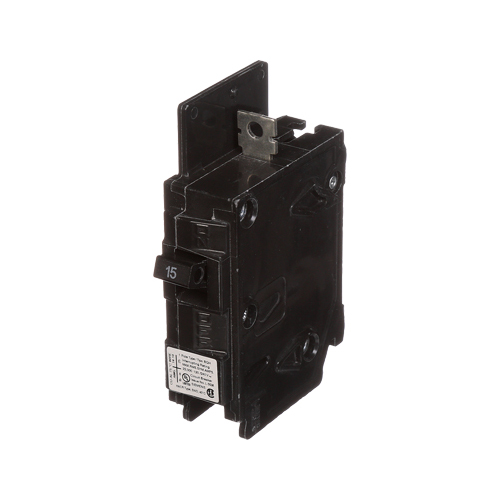 Siemens Low Voltage Molded Case Circuit Breakers General Purpose MCCBs are Circuit Protection Molded Case Circuit Breakers. 1-Pole circuit breaker type BQH. Rated 120V (015A) (AIR 22 kA). Special features Load side lugs are included.