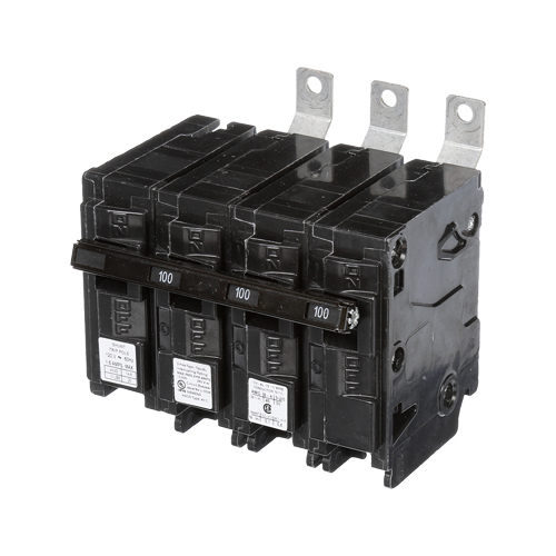 Siemens Low Voltage Molded Case Circuit Breakers Panelboard Mounting 240V Circuit Breakers - Type BL, 3-Pole, 240VAC are Circuit Protection Molded Case CircuitBreakers. Type BL Special Features Shunt Trip 120V Application Electrical Distribution Standard UL 489 Voltage Rating 120/240V Amperage Rating 100A Trip Range Thermal Magnetic Interrupt Rating 10 AIC Number Of Poles 3P