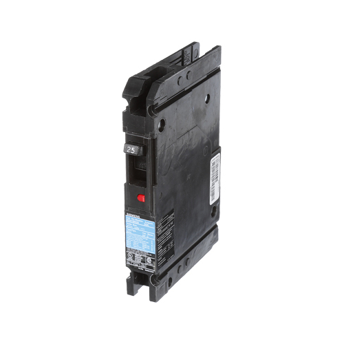 Product image for Siemens ED41B025 277 VAC 25 Amp 22 kaic 1-Pole Circuit Breaker with LD Lug