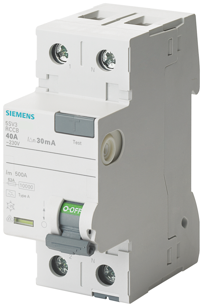RCCB TYPE A,1+N POLE,80A, 30MA, 230V 2MW