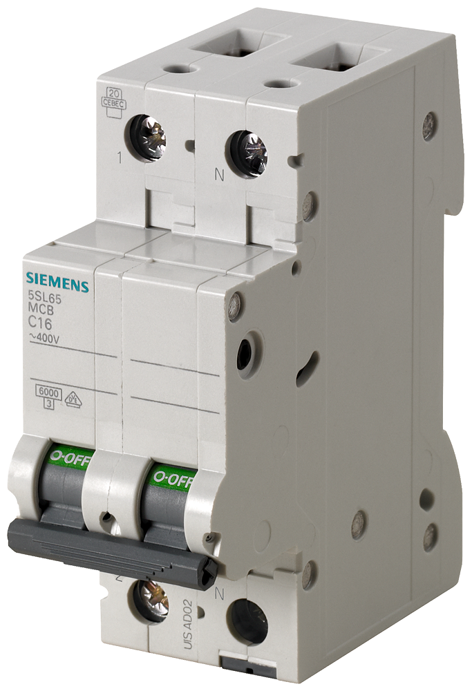 CIRCUIT BREAKER 230V 6KA, 1+N-POLE, C, 10A