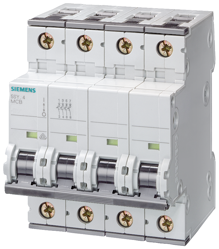 SUPPLEMENTARY PROTECTOR,3P+N,10A,CURVE C Supplementary Protector, UL1077 Rated,IEC Mini Circuit Breaker, 3 + N Pole, 10 Amps, 480 VAC, Trip Characteristic Curve C, 72mm Width, 70mm Depth, UL File E116386 in Vol. 1 Sec. 2