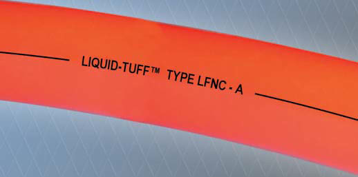 Product image for AFC 6503-30-00 3/4" Liquidtight Flexible Non-Metallic Conduit, Type LFNC-A, Orange (100ft Coil)