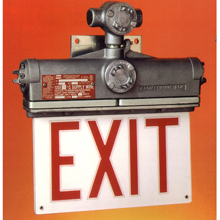 Product image for CRS-H ECT413 277V EXL EXIT SIGN TRA