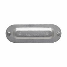 Product image for Crouse-Hinds Series 450 1-1/4 and 1-1/2 Inch Die-Cast Aluminum Conduit Body Cover