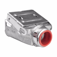 Product image for Crouse-Hinds 38MCQD 3/8" Duplex AC/MC Connector