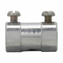 Product image for Crouse-Hinds 461US 3/4" Set Screw EMT Coupling, Steel, USA