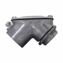 Product image for Crouse-Hinds Series 850EB DC 1/2 Inch Die-Cast Zinc 90 Degrees EMT Conduit to Box Pull Elbow