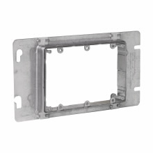 Product image for Crouse-Hinds AMR3 Adjustable Mud Ring 3-Gang Box Cover