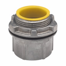 Product image for Crouse-Hinds Series CHB7 2-1/2 Inch Zinc Commercial Rigid/IMC Hub