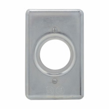 Product image for Crouse-Hinds Series DS21 1-Gang Sheet Steel Surface Mount Device Box