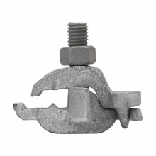 Product image for Crouse-Hinds Series ETC300HD 3 Inch Electrogalvanized Iron Edge Type Conduit Clamp