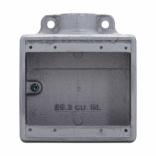 Product image for Crouse-Hinds FS22-SA 3/4" NPT, Deep Cast Aluminum, 2 Gang Box