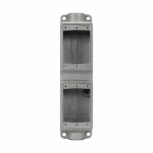 Product image for Crouse-Hinds FSC27 3/4" NPT, Cast Iron, 2 Gang Box