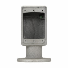Product image for Crouse-Hinds FSY312 1" Cast Iron, Single Gang, Y-Shaped