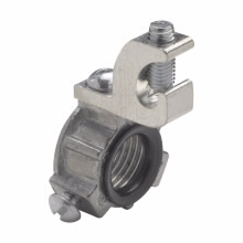 Product image for Crouse-Hinds Series GLL5 DC 1-1/2 Inch Die-Cast Zinc 150 Degrees C Insulated Threaded Rigid/IMC Bushing