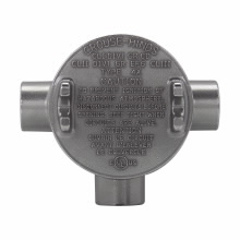 Product image for CRSH GUAT26 SS 3/4 OUT BX 3-1/8 CVR