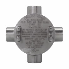 Product image for CRSH GUAX36 SS 1 OUTL BX 3-1/8 CVR