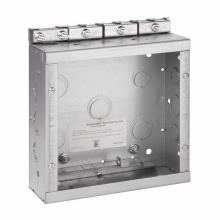 Product image for Crouse-Hinds Series HRC0808S 8 x 8 x 0.06 Inch Steel Surface Mount Commercial Junction Box Cover