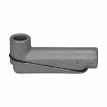 Product image for Crouse-Hinds Series LBD2200 3/4 Inch Cast Iron Type LBD Mogul Conduit Body